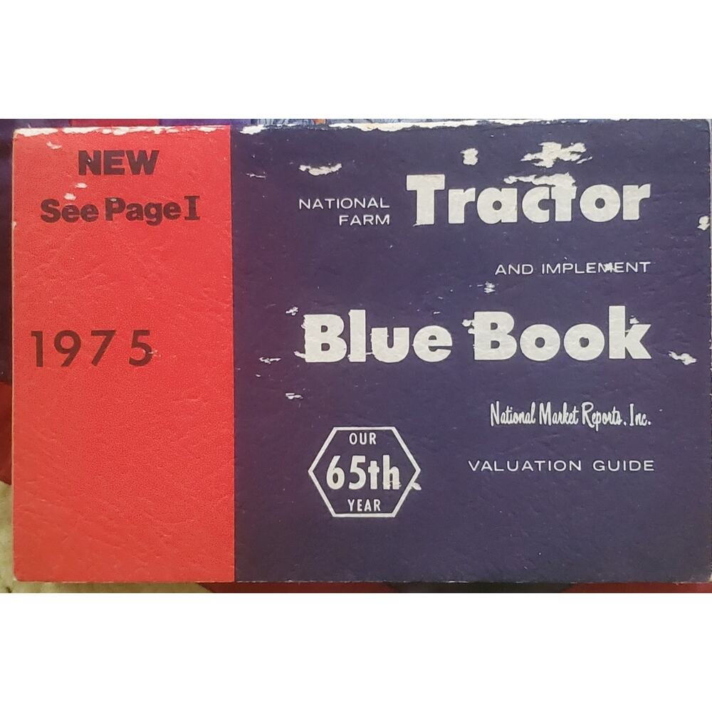 National Farm Tractor and Impliment Blue Book Lot 4 Issues